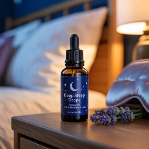 Deep Sleep Drops – Melatonin with L-Theanine & Lemon Balm